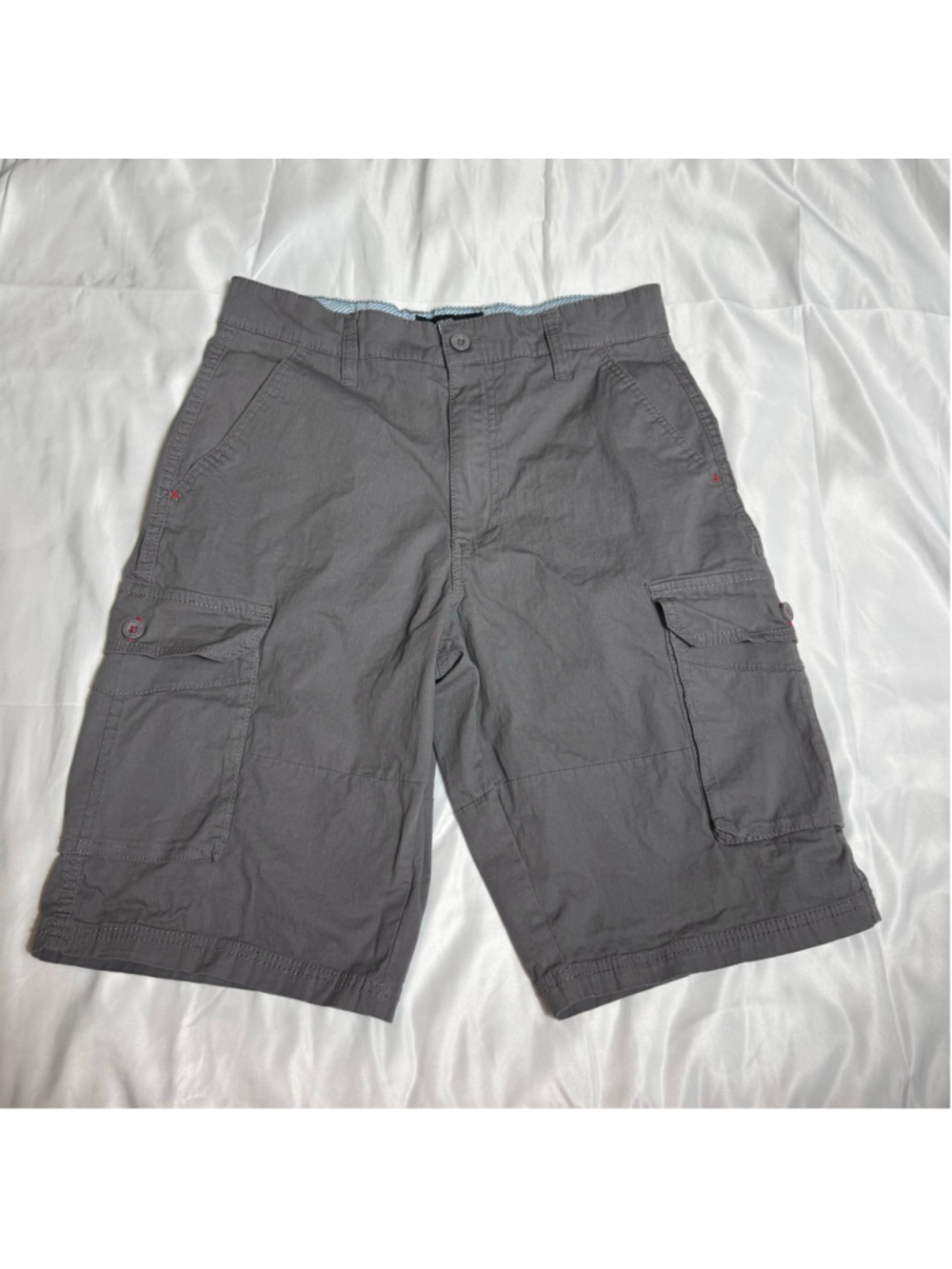 Men's Beverly Hills Polo Club Cargo Shorts Grey Size 30